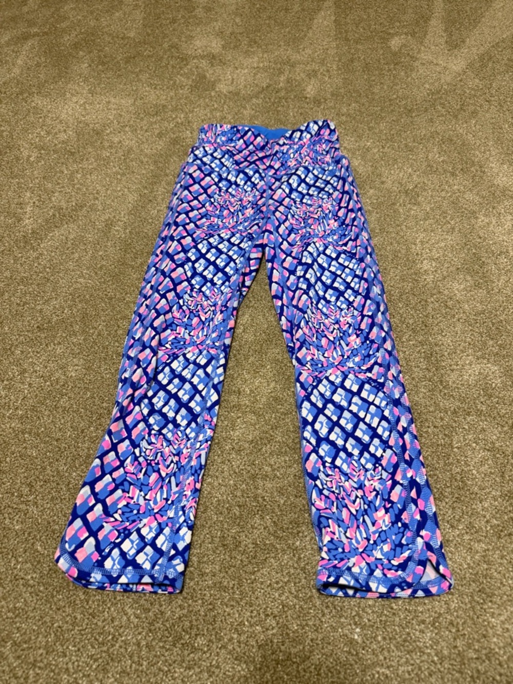 Lilly Pulitzer women’s xxs Blue & Pink Patterned Leggings